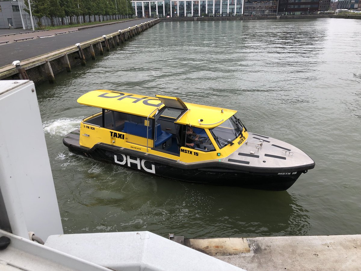 Andrewerk's tweet image. Wekelijks controle werkbezoek aan Drijvend Paviljoen #schiehaven met dank aan @WatertaxiR