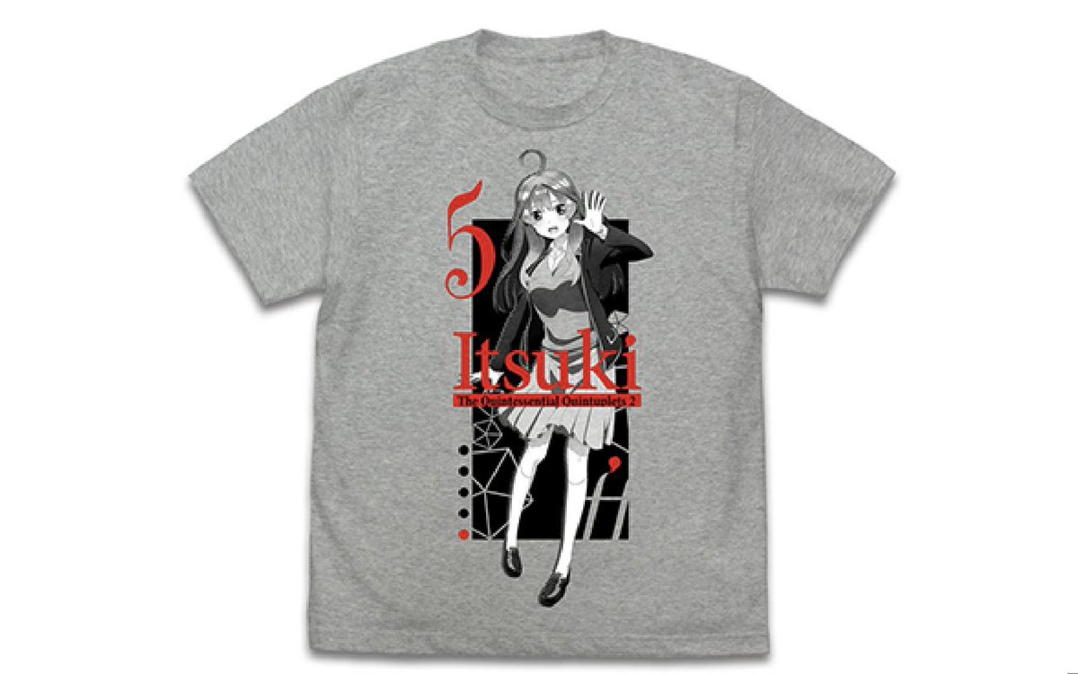 T14488655's tweet photo. #五等分の花嫁∬  のTシャツの再販が決定しました！
#中野五月　魅力が詰まった一枚です☆

ご予約＆#オリジナルTシャツ 製作���コチラから☆
↓https://t.co/SvqrVMWEDK
#五等分の花嫁好きな人と繋がりたい #アニメ好きと繋がりたい https://t.co/cvgT8hu1s2