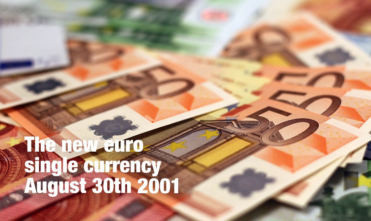 securedaudit's tweet image. The European Central Bank officially launched the new euro single currency #onthisday August 30th 2001.  #commerciallending #businessfinance #commercialfinance #Euro securedaudit.com