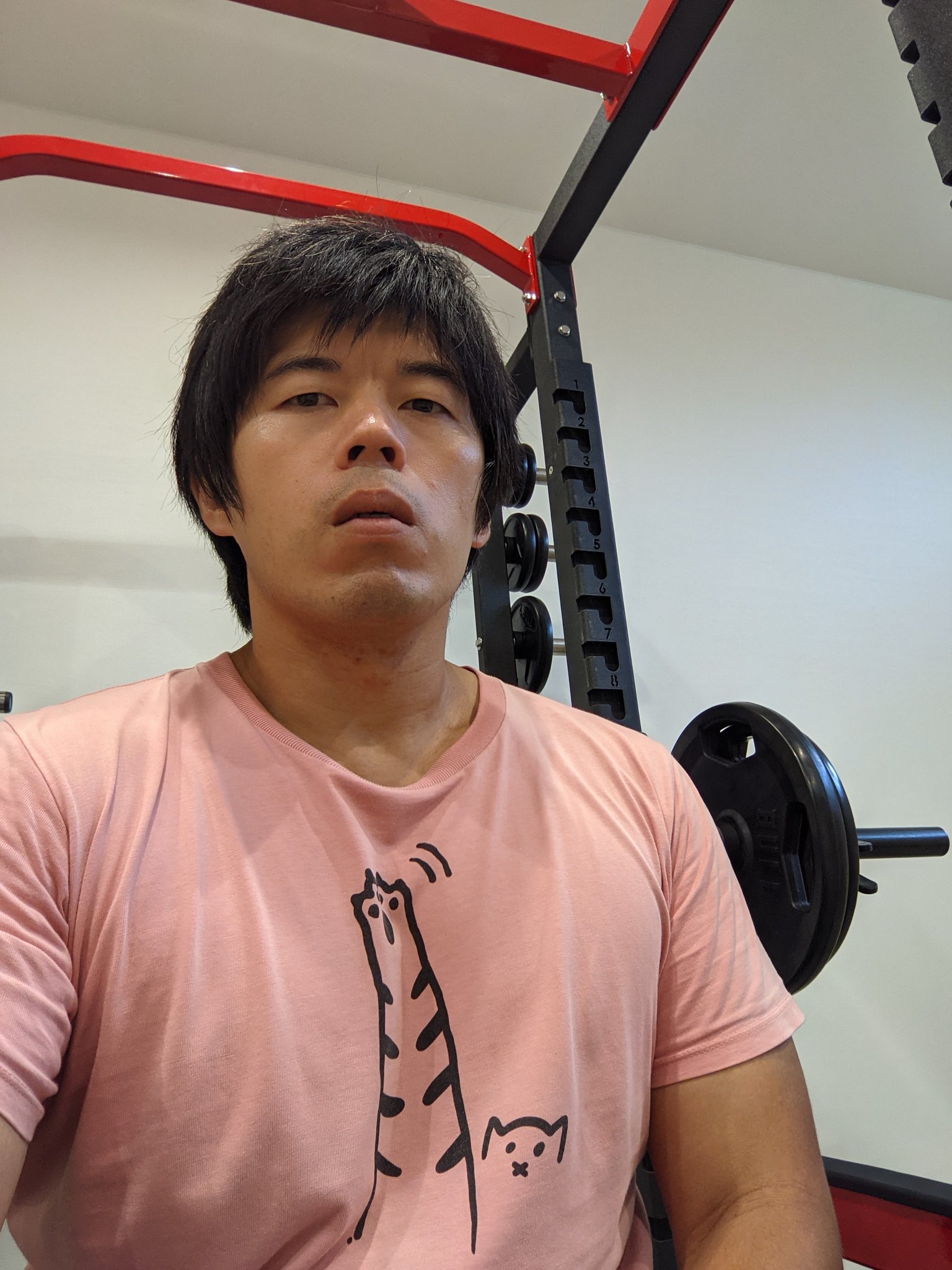 福井のカズさん 自分で言っちゃうんだけど顔だけみたら痩せ気味なんだよなぁ でも目標まであと十キロくらいあるんだよな おらガイコツみたいにならないか心配w T Co 3meceueron Twitter