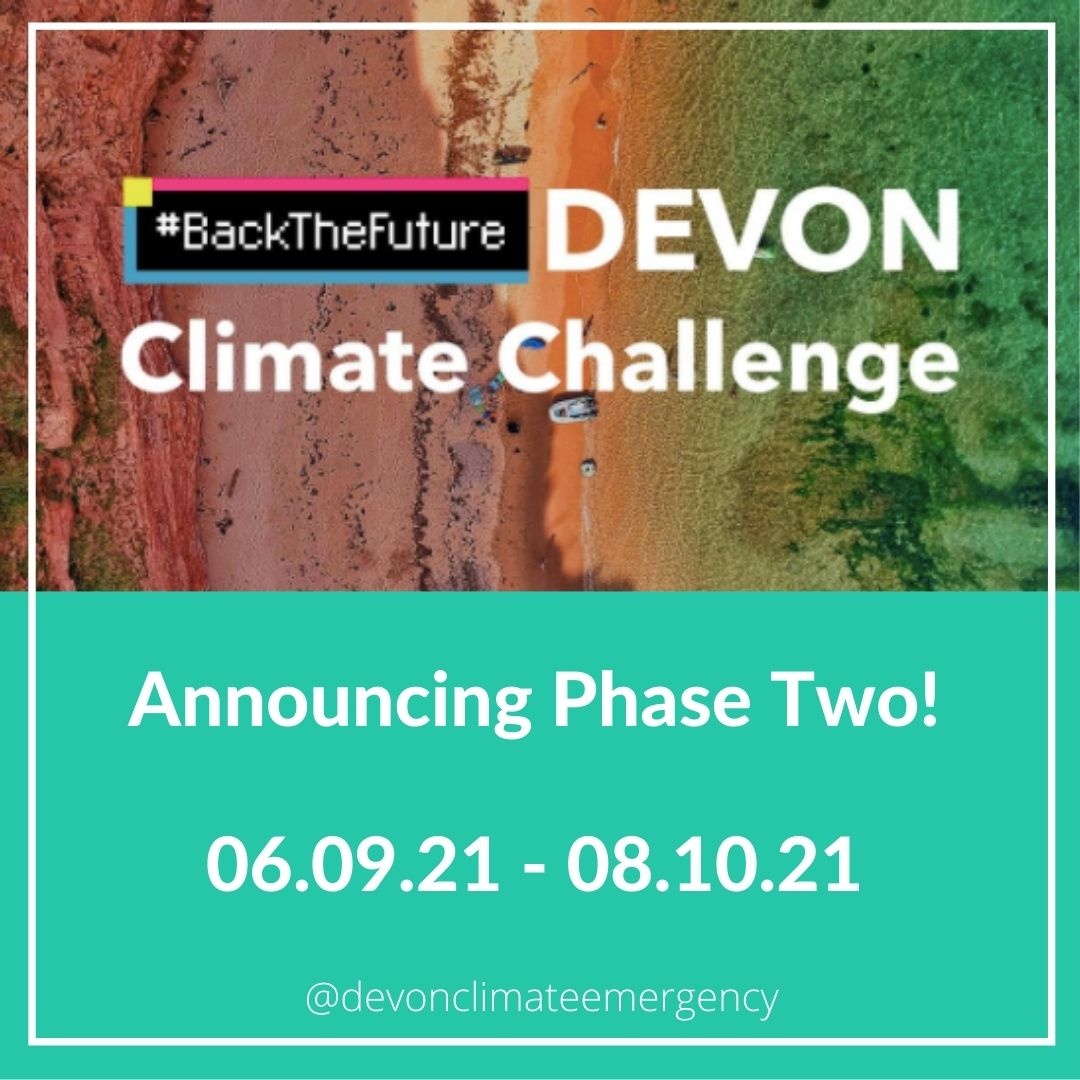 devonclimate's tweet photo. Phase Two of the #BacktheFuture Devon Climate Challenge is coming soon! β¨
Watch this space next Monday as we announce the amazing planet-friendly projects taking part in this crowdfunding campaign this autumn!
#backthefuture #devonclimatechallenge #devonclimateemergency https://t.co/aM9sBZyxxg