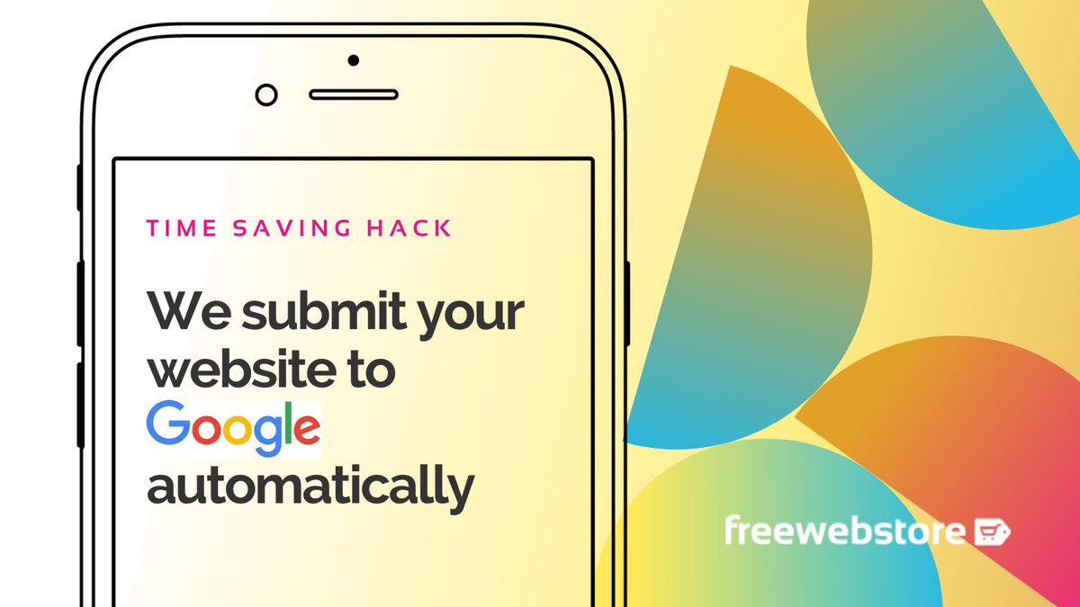 freewebstore's tweet image. 📜 All of our websites come with a sitemap that is automatically submitted to Google.
#sitemap #Google #webmastertools #EcommerceWebsite #Startup #SmallBusiness #enterpreneur
