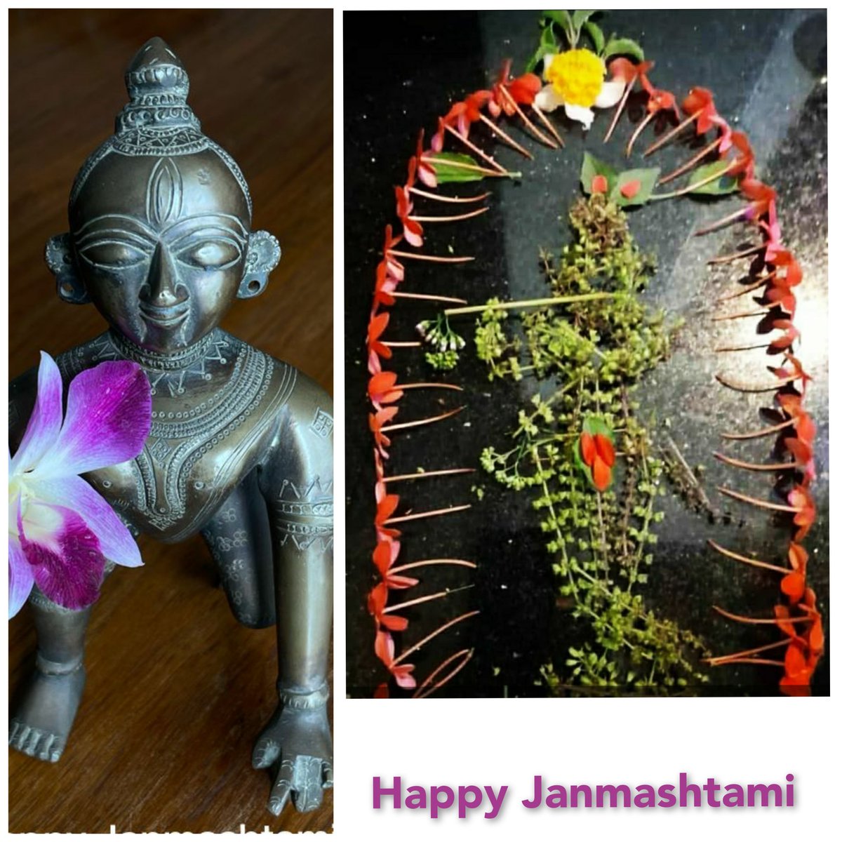 Happy Janmashtami dear Family and Friends all over the world!
May Bhagwan Shri Krishna bring forth is 'leela' to heal the world 🙏❤️🙂