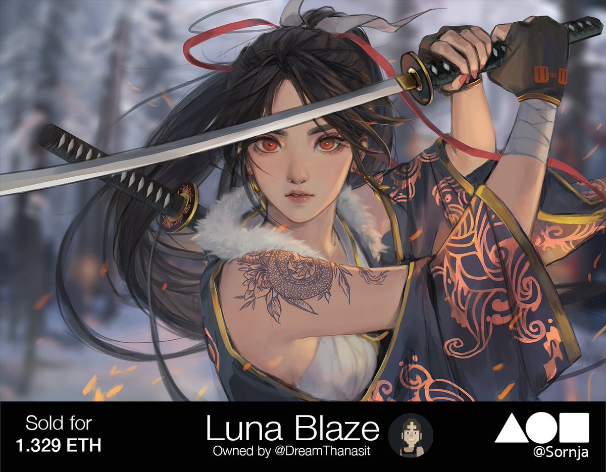 sornjaa's tweet photo. 'Luna blaze' is owned by @dreamthanasit!
🎉Congratulations! 🎉 and thank you so much! Another version will be sent to you soon.😉

Thank you to all the bidders! This is far beyond my expectation. I’m very grateful for all your support 🙏😭 It truly made my day memorable
@withFND https://t.co/CgJtZHxiP4