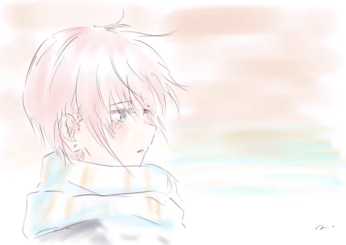 「君ともう少しだけ…一緒にいたかったなー……。」 