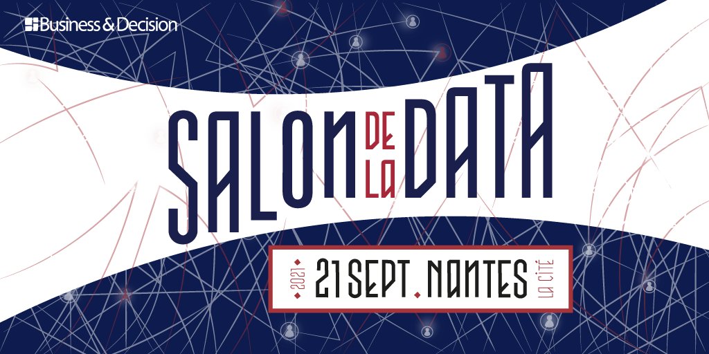 Sur notre stand ou lors de nos 2 conférences, rencontrons-nous au #SalonData2021
📌 Un événement 100% gratuit, sur place ou en distanciel 😊
📌 Avec nos experts et conférenciers <a href="/mick_levy/">Mick LEVY</a> <a href="/ErJosse/">Erwan JOSSE</a>

🗓 Mardi 21 sept. 
👉 Inscriptions : bit.ly/3AiNYas