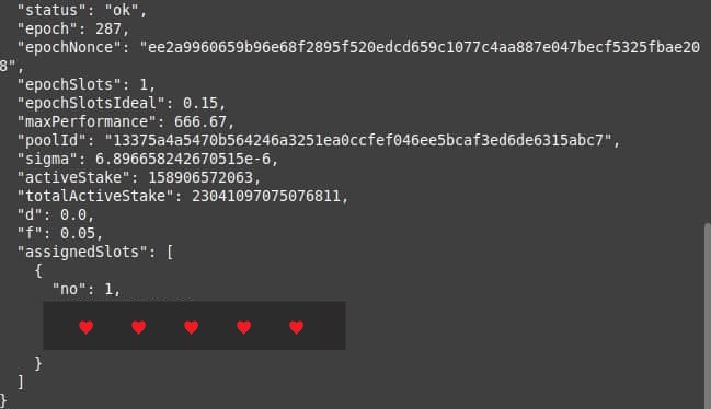 NovaERA_pool's tweet photo. 1 block for epoch, we already minted it! 👩‍🌾

Finally some small luck for ERA✨ https://t.co/RkAGn1spve