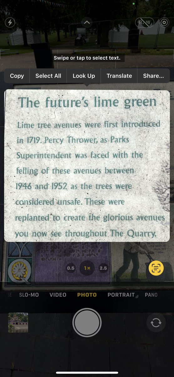 Shaunjenks's tweet image. This is the absolute standout feature of iOS 15 if you ask me. #LiveText