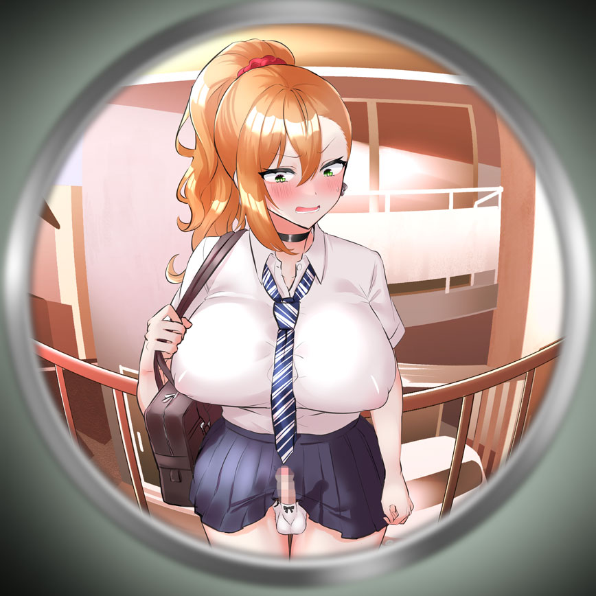 ついててかわいいふたなりおんなのこ。
 #今月描いた絵を晒そう 