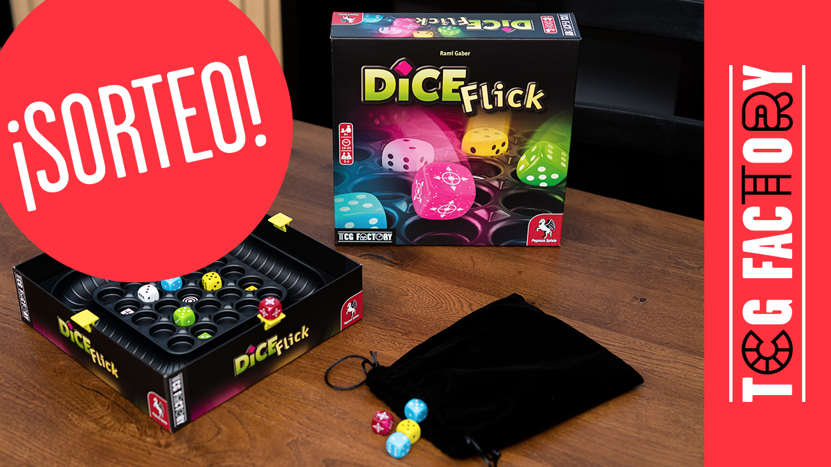 Tcgfactory's tweet photo. 🟥SORTEO DICE FLICK🟥

Celebramos el lanzamiento inminente de Dice Flick sorteando una copia del juego.
Para participar:
👉Sigue a esta cuenta de @Tcgfactory 
👉Deja un comentario nombrando a 3 amigos para echarte un Dice Flick.
👉RT.
Solo España.
Hasta el 9 de septiembre. https://t.co/eGqqGXHDyq