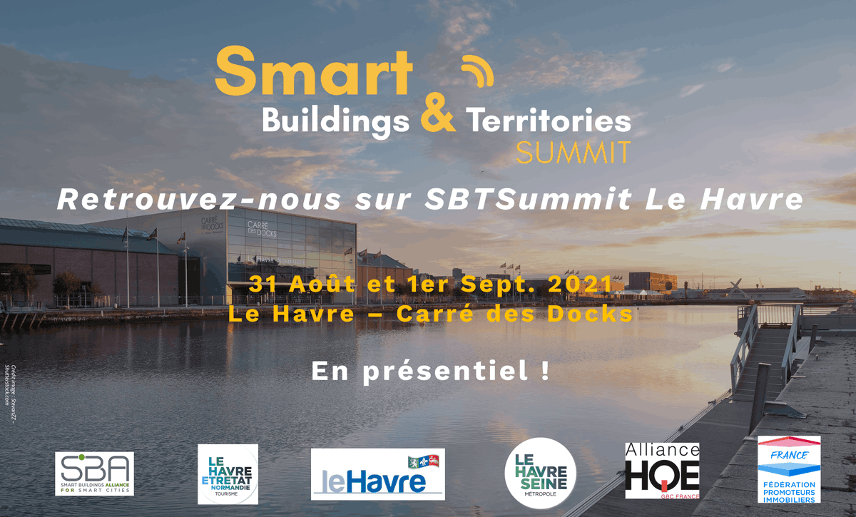 Save the date: Retrouvez-nous au SBT Summit 2021 dès demain pour découvrir toutes nos nouveautés destinées au #SmartHome &amp; #Smartbuilding. Conférences,ateliers, présentations :venez échanger autour du #bâtiment,des #villes &amp; des #territoires #durables !
hubs.li/H0WcfTX0