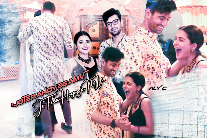 alycraziness's tweet photo. #JoTeraHowegaMVShoot 
#ShauryaAurAnokhiKiKahani 
#DeVir @karanvirsharma9 https://t.co/INYZndzZYj