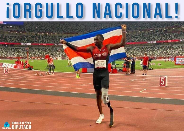 ¡#ShermanGuity hoy hizo historia!
Gracias por soñar y por seguir adelante a pesar de las dificultades. Sherman es un ejemplo de superación, perseverancia, valentía, lucha, pasión y entrega.
Este gran logro debe llenarnos de orgullo y como costarricenses debemos celebrarlo todos.