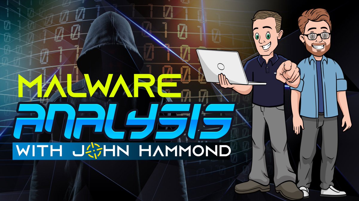 davidbombal's tweet photo. MALWARE ANALYSIS: How to get started with the amazing @_JohnHammond! 

YouTube video: https://t.co/voRdRy174p

#Malware #cybersecurity #hacking #infosec #ethicalhacking @HuntressLabs https://t.co/RR7VWxnHdY