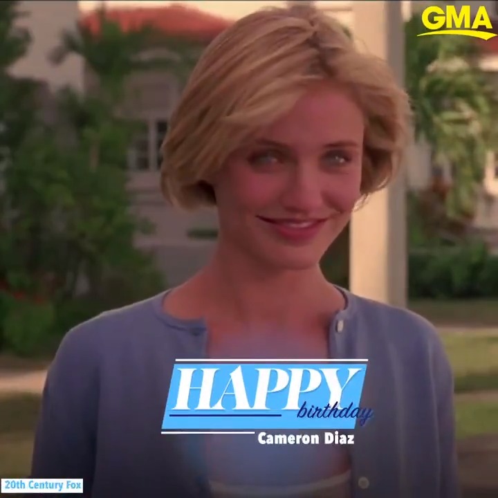 Happy birthday, Cameron Diaz!  