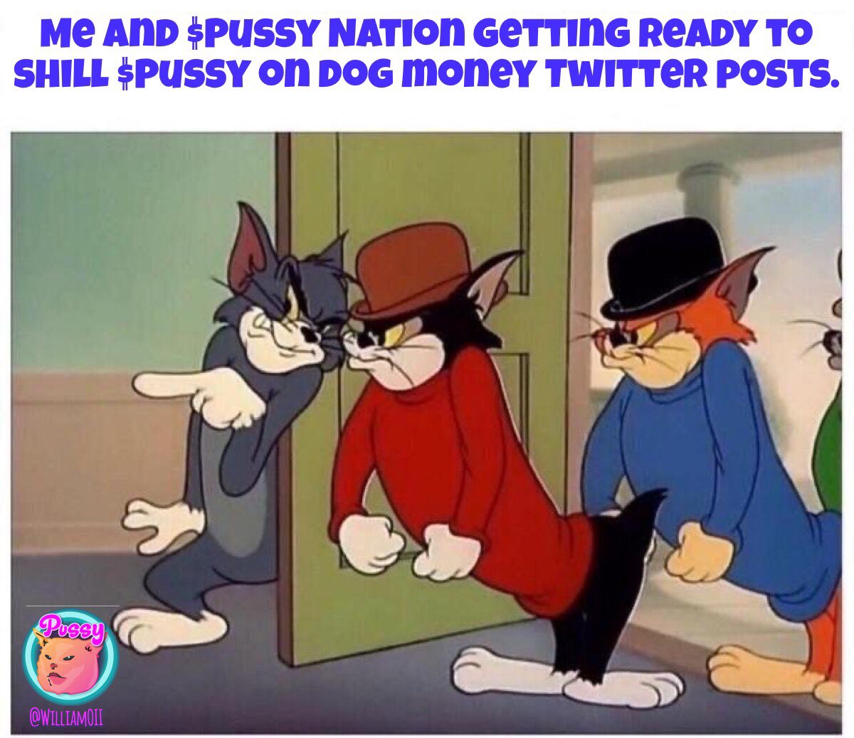 Crypto_69_'s tweet photo. @BillyM2k DOGE MOVE OVER $PUSSY HAS TAKEN OVER 😼

Join $Pussy , we are still early. 
This doge already reached its limit , But $Pussy is just getting started ✨🔥

Find out more about $Pussy on @PUSSYFinancial https://t.co/aDXROWTlPt