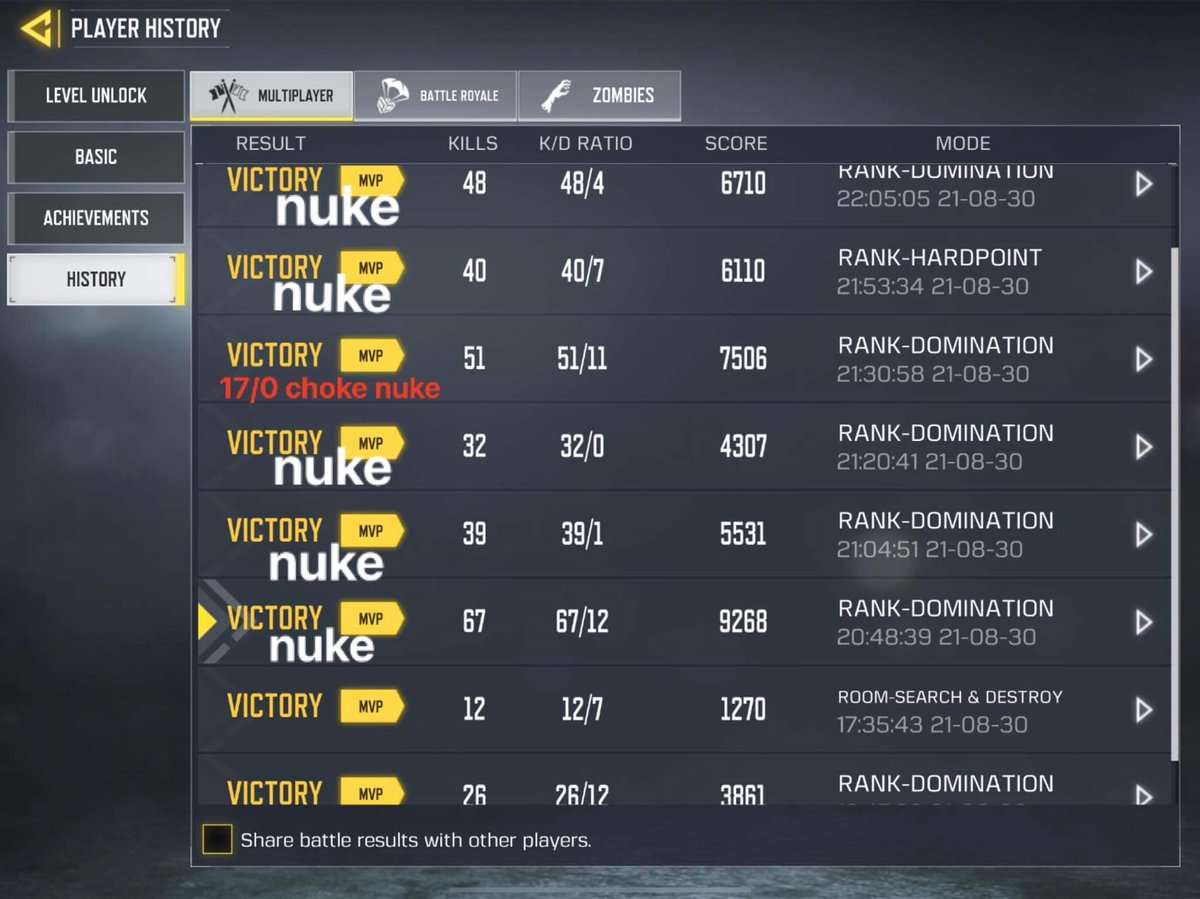 It could’ve been a 6 nukes in a row T^T