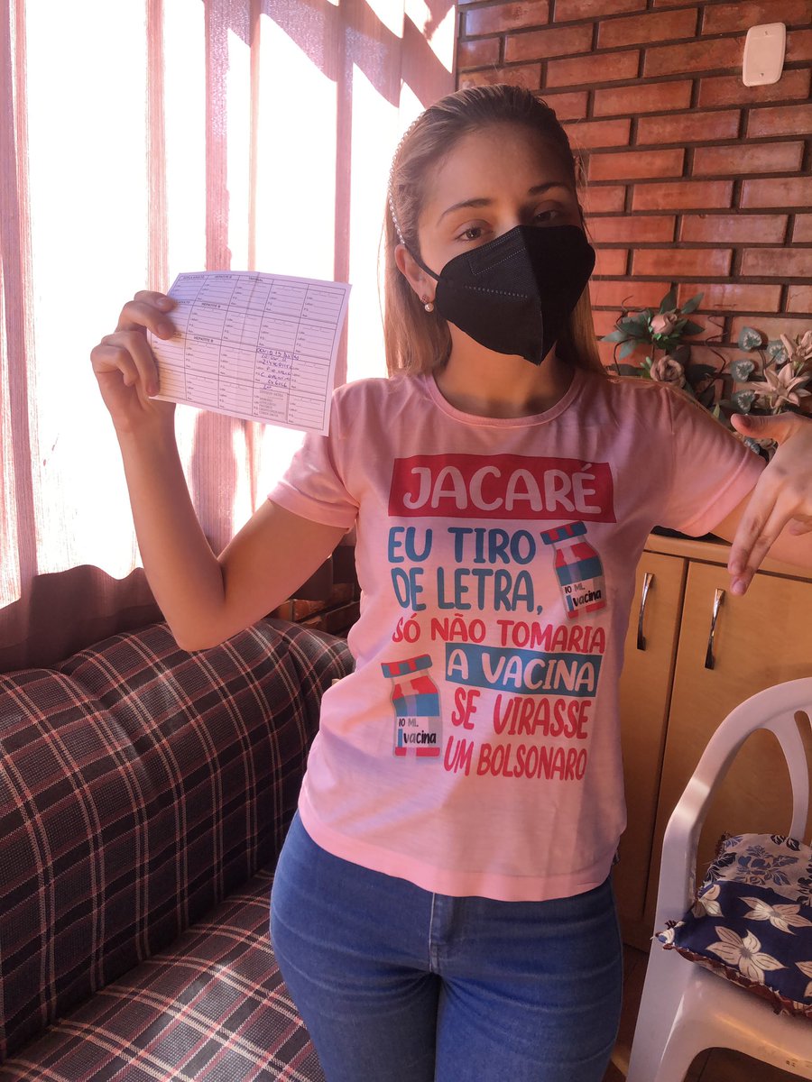 debims_'s tweet image. Segunda dose ✅🐊
Jacaré eu tiro de letra