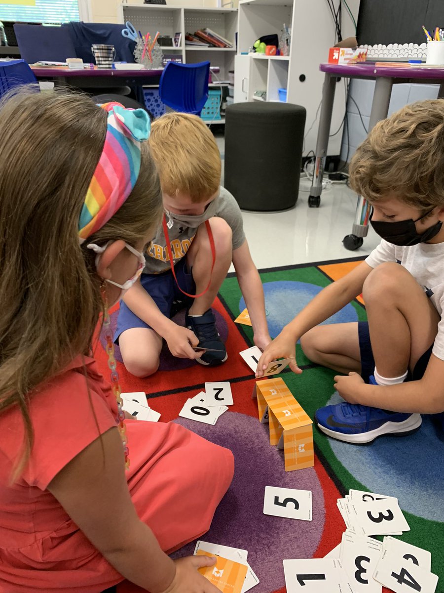chfreeland's tweet photo. Building houses of cards is tricky! It takes persistence! #cheetahstrong #cherokeeinspires https://t.co/kA1bmKBbqr