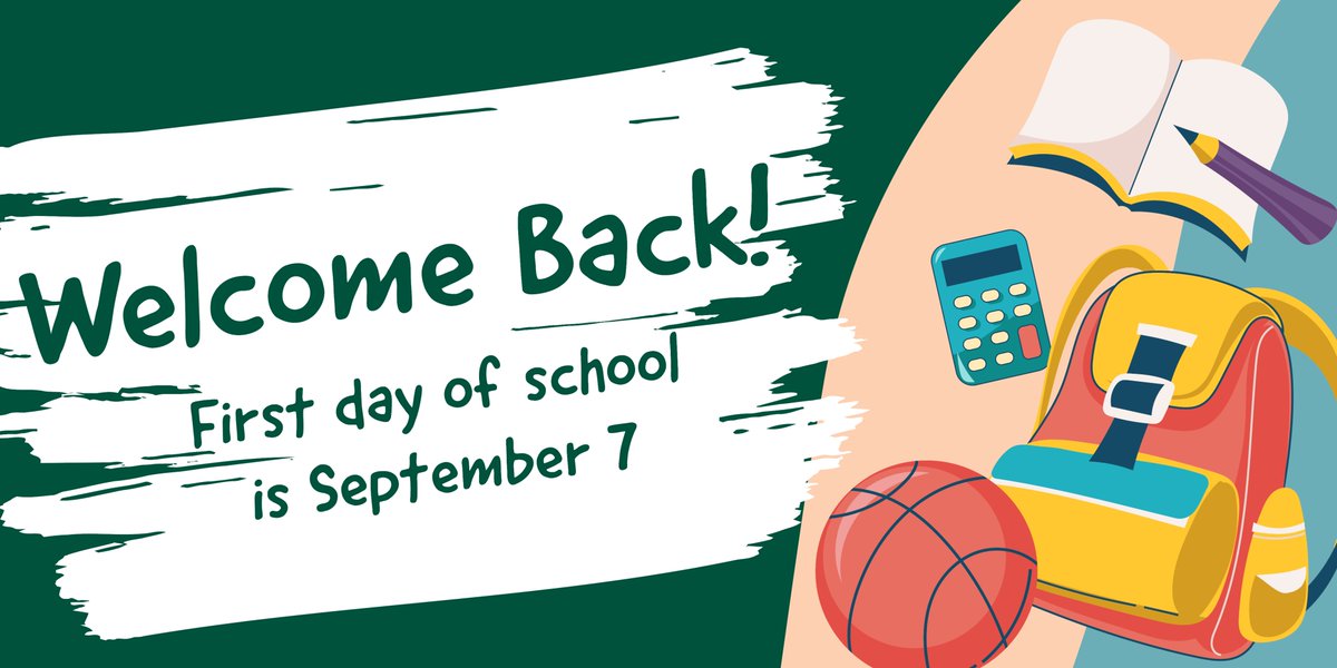 We are excited to welcome students back to school for the 2021-2022 school year! The first day of school is Tuesday, September 7.