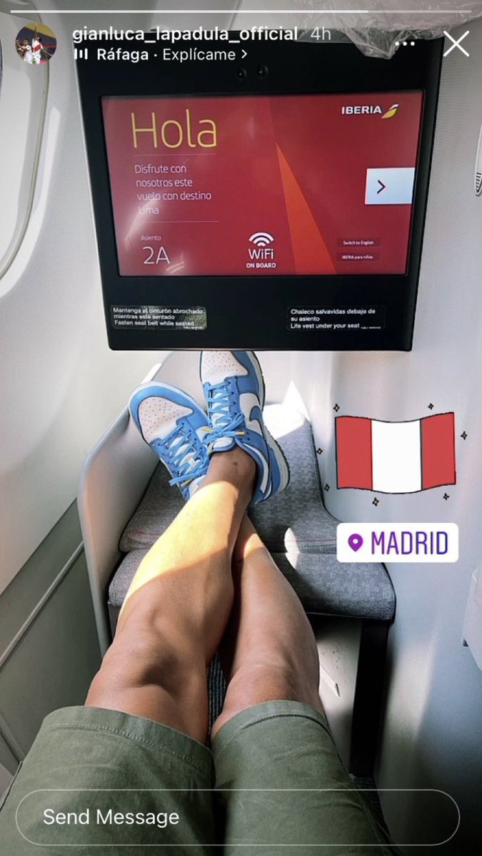 Gianluca Lapadula is on his way to Peru to join up with the national team https://t.co/fTtBhtVeEW