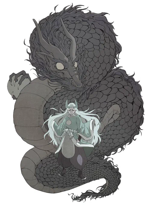 龍神背負った虚淮🐉 