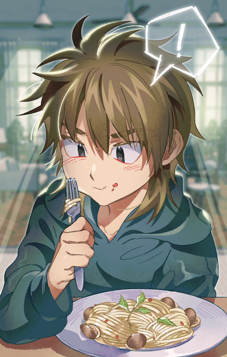 #細胞神曲 #세포신곡
이거 맛있어요, 사네미츠 씨!

봉골레 처음 먹은 꼬꼬마 레이지...