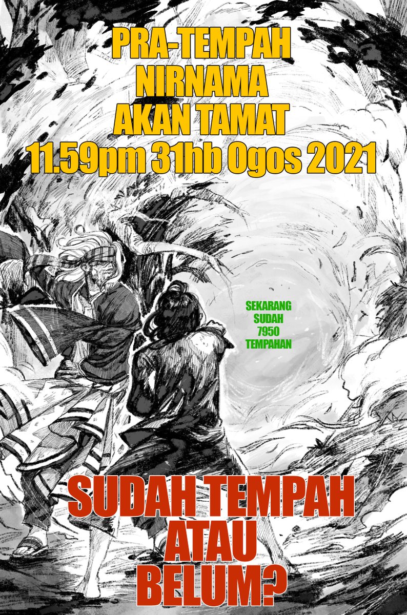 Hilal Asyraf On Twitter Esok Hari Terakhir Pra Tempah Nirnama Pra Tempah Nirnama Akan Ditutup Pada 11 59pm 31hb Ogos 2021 Ini Tempoh Terakhir Anda Akan Dapat Menikmati Harga Rm90 00 Untuk Pakej Yang Sangat Padu