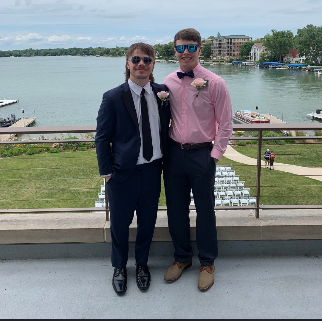 JayHamal's tweet photo. @known_male @JackPosobiec Maybe you should go hang out with the only guy that liked your comment here's a picture. (One in the mullet).

Maybe he'll buy you drinks... https://t.co/TfMcs8kNVH