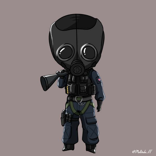 Mellinda_FF's tweet photo. Try to draw all operators chibi👾
Maybe is some practice for animation I am going to make✨

#R6Community #RainbowSixSiege  #R6S #Kali #R6Kali #Mira #R6Mira #Smoke #R6Smoke #Doc #R6Doc https://t.co/DQQiiOX8LL