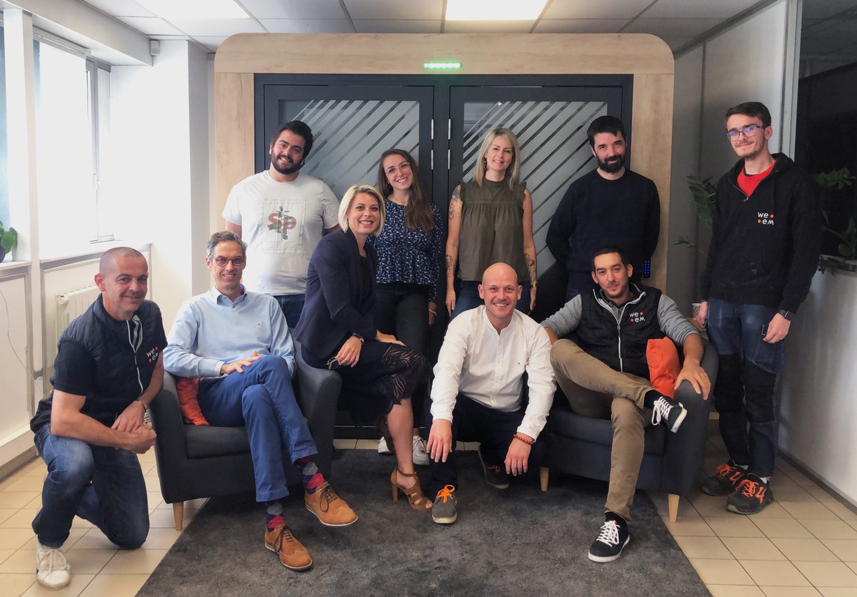 Weem_innovation's tweet photo. 💼  C'est la rentrée et la team des #Weemers est de retour, plus motivée que jamais 🚀

📍 Petit point salon
• 31/08 - 01/09 au #SBTSummit au Havre
• 10-11-12/09 au #FENO à Rouen 
• 04-05/10 à @E_Tonomy aux Mureaux 

Bonne reprise ☀️ 

#BackToSchool #TeamWeemers #OnEstMotivés https://t.co/pMUDxNOT1V