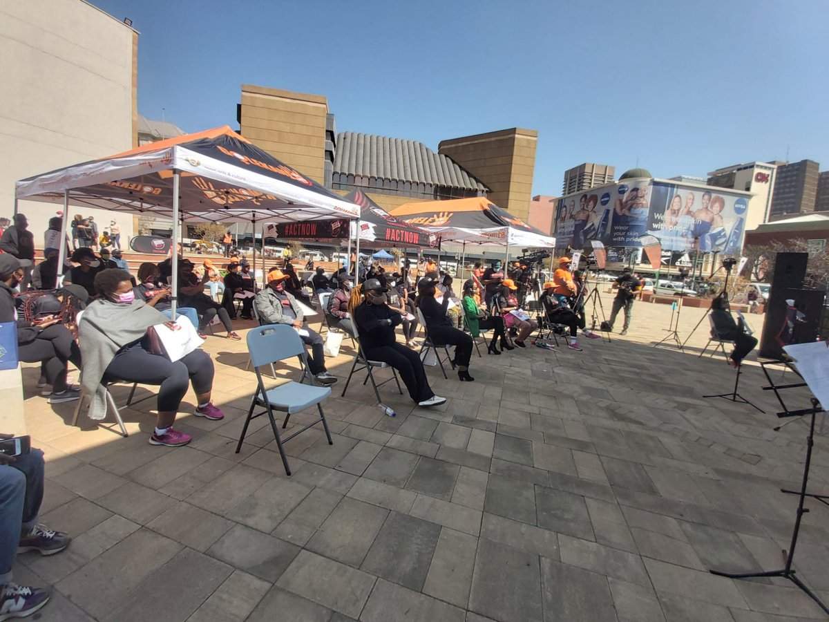 Address by Minister <a href="/NathiMthethwaSA/">Ambassador Nathi Mthethwa</a> on the occasion of #AWalkFitForPurpose

1,7- km walk is to honour victims of Gender Based Violence and Femicide while celebrating the strides of South Africa’s women struggle icons. #WomensMonth2021 
#GBVF #Golekane

bit.ly/AWalkFitForPur…