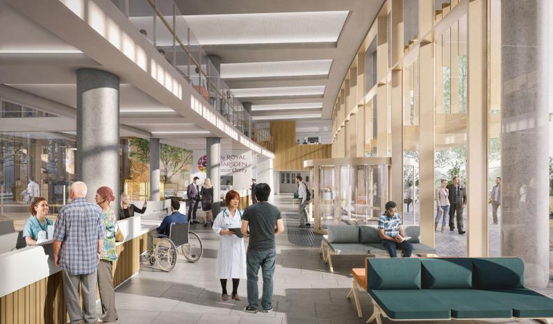 royalmarsdenNHS's tweet photo. Thanks to @royalmarsden's £70 million fundraising appeal, the Oak Cancer Centre (OCC), opening in 2022, will speed up the translation of world-leading research into breakthroughs in treatment and care, transforming the lives of cancer patients. Read more: https://t.co/E5lZHV7SfW https://t.co/14BBlrHV60