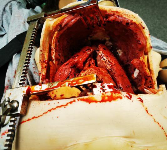 ATACCFaculty's tweet photo. Simulation is not all about money…. We build our own! #TheLab @BigW46 @Obidoc #Thor @ATACCFaculty @ATACCGroup - repaired in  5 mins between groups! https://t.co/YGJ9hZp3Su