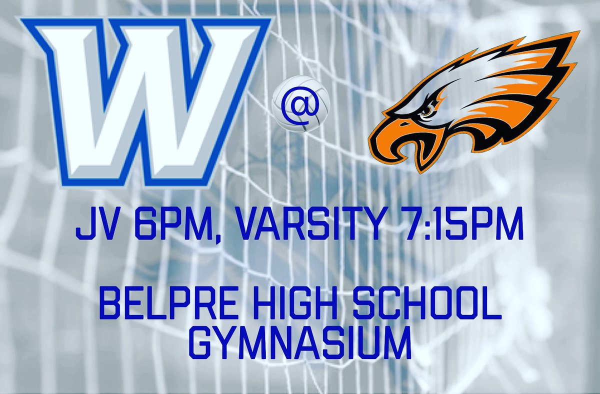 WarrenWarriorVB's tweet photo. It's a @WarrenWarriorVB Gameday! Let's get it Warrior Nation. #YeahMonday 🏐💙 #GoWarriors https://t.co/DlfyAXZJkn