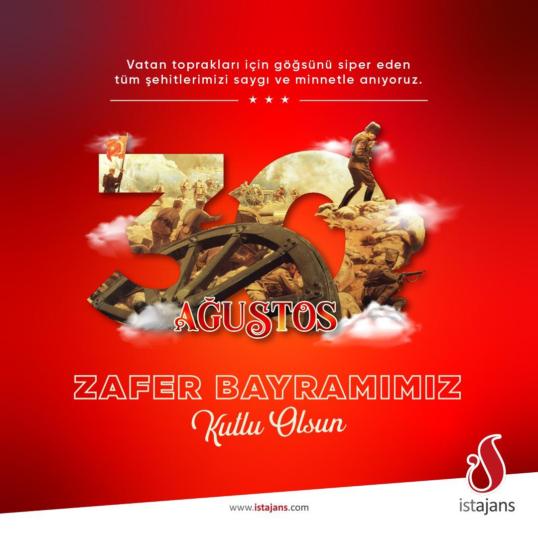 30 Ağustos Zafer Bayramımız kutlu olsun.⁦🇹🇷⁩