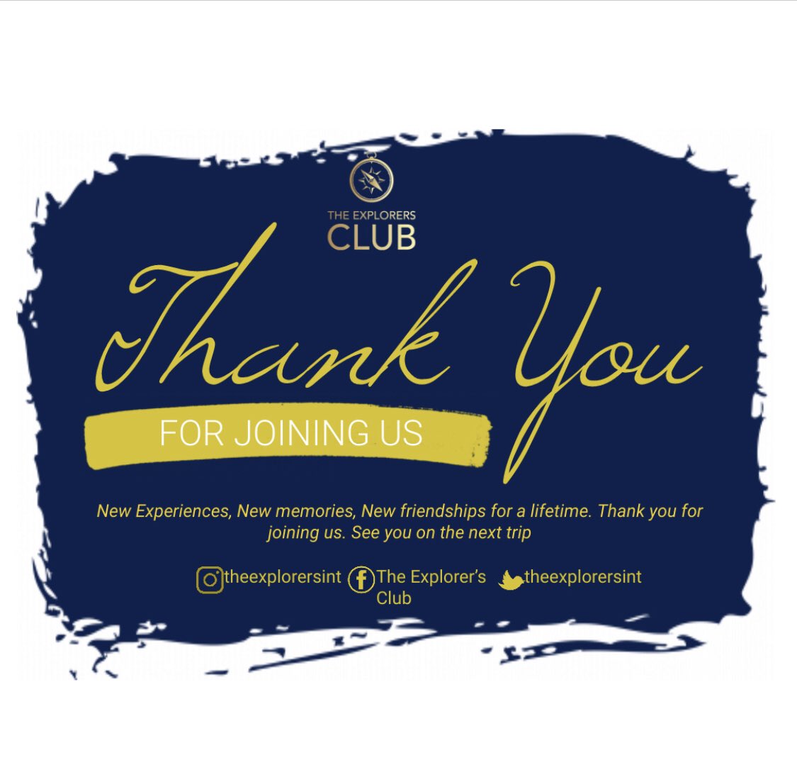 theexplorersint's tweet photo. We appreciate your participation
#TheExplorersClub #TheExplorersGH #TheExplorersInt #TheExplorers https://t.co/lPmSlWKnT6
