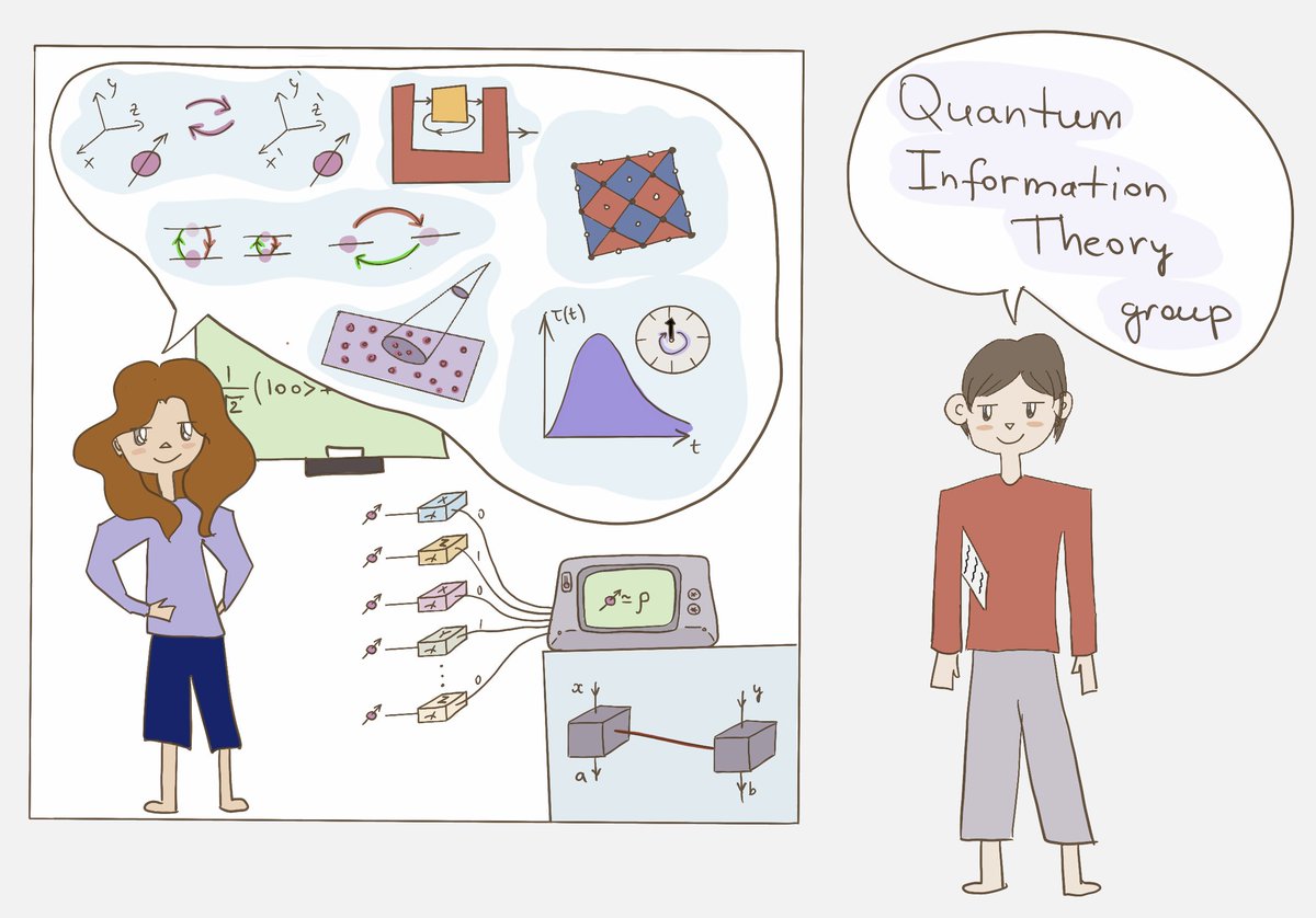 ETHQuantumCntr's tweet photo. Information and physics are are deeply interwined! The  Quantum Information Theory group led by Renato Renner at @ETH_physics studies these connections, from cryptography to thermodynamics and foundations of physics.

Find out more @QITZurich https://t.co/YpowqsS77N https://t.co/WwbTaDwdXu