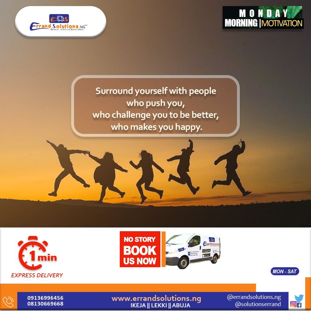 solutionserrand's tweet image. It&apos;s  Monday!!!
Here is a warm motivation as you set out for today&apos;s  business from @solutionserrand to you our dear valued customer. 
#MotivationalQuotes
#MondayMotivation
#businessowner #mondaythoughts