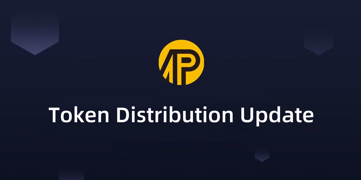 🚨 Token Distribution Delay

✔️Complete the final steps with team
✔️Token contract is in final testing
✔️All wallet addresses have been sorted

⌛️ $APDT tokens are expected to be issued about 3 days late. 

❤️Your patience will be rewarded! Stay tuned for the update date!