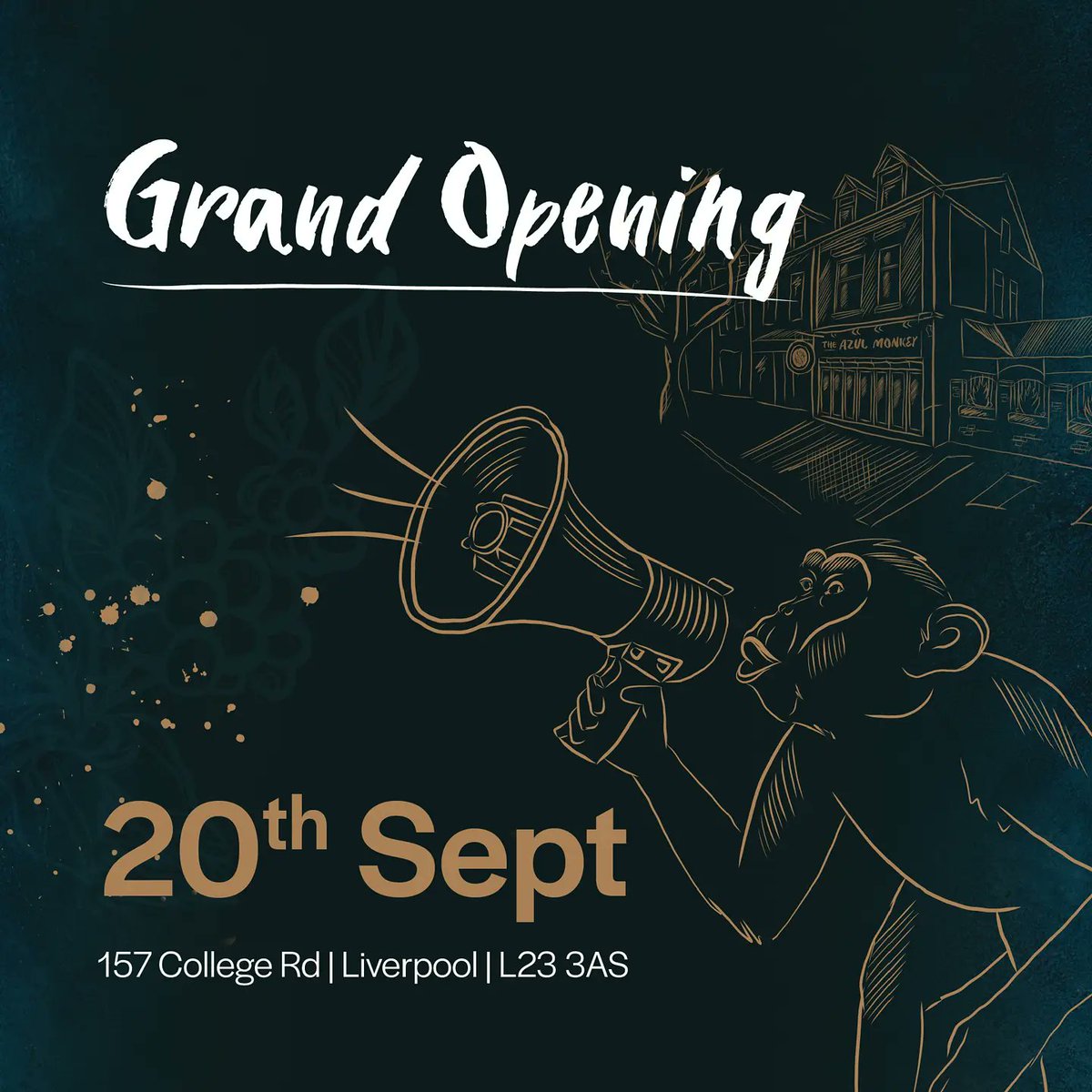 We are excited to announce our new coffee shop The Azul Monkey will open 20th Sepember ! We will be offering your breakfast and brunch favourites. From amazing pancakes, Blue’s full breakfast to speciality ice creams.