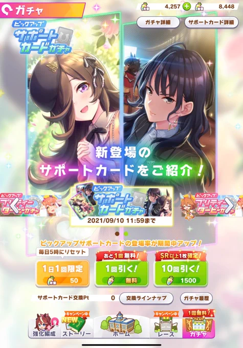 オヤジの栄光時代はいつだ?

キタちゃんを完凸したときか?

たづなクリークを完凸したときか?

オレは… 