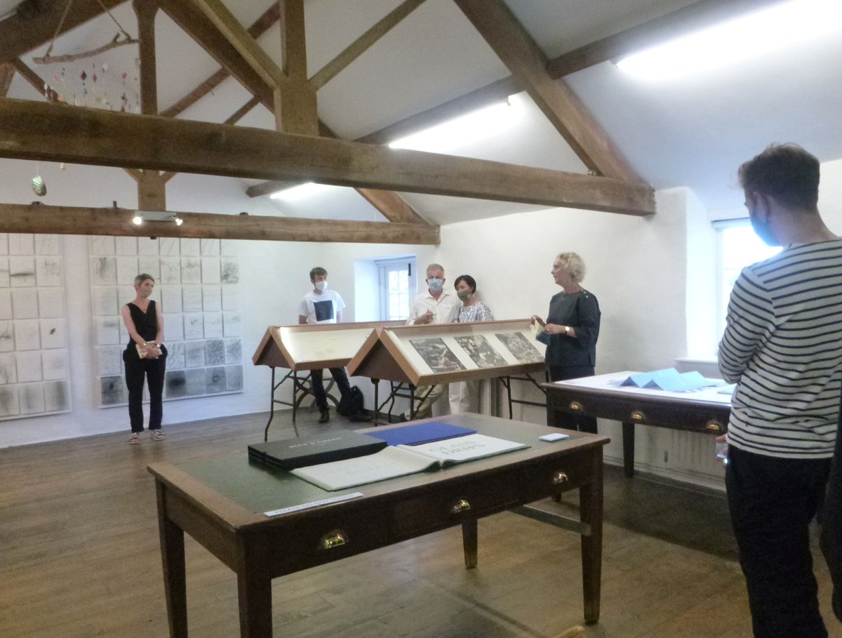 LSterneTrust's tweet image. Bryony Randall @RandallBryony and Jane Hyslop launching Imprints: Art Editing Modernism at Shandy Hall laurencesternetrust.org.uk/exhibition.php… till Sept 11th @NewModEditing #NewModEditing