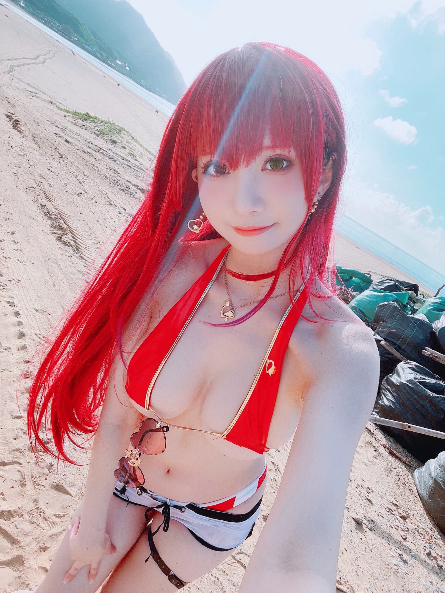 宝鐘マリン　コスプレ　水着 Amazon.co.jp: ホロライブ hololive バーチャルYouTuber Vtuber