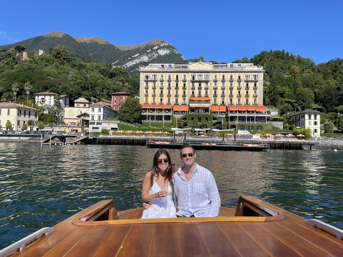Honeymooning in Como
