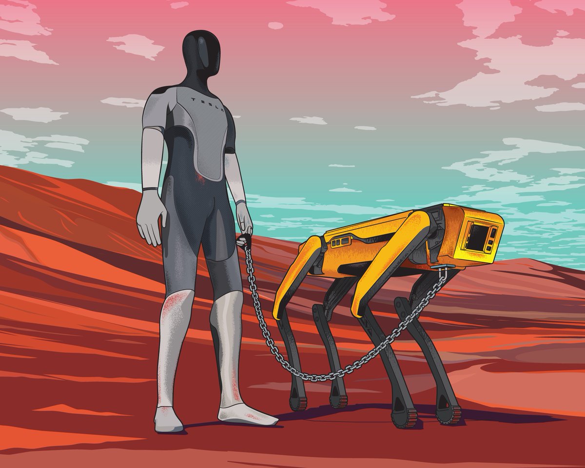 musketon's tweet photo. Tesla Bot 

#nft #nfts #Crypto #cryptoart #NFTCommmunity https://t.co/2OlDDJnPPM