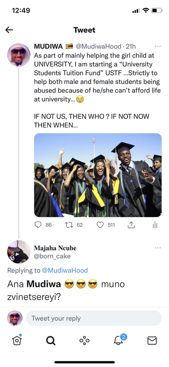 MudiwaHood's tweet photo. Thank you I have decided not to Pursue this… However anyone with a good heart should, students are going through the most… From Fees to rentals &amp; Rez, help is needed… Anyone Feel free to start this initiative, i choose peace. God be with you all https://t.co/dXGyNgO1uR