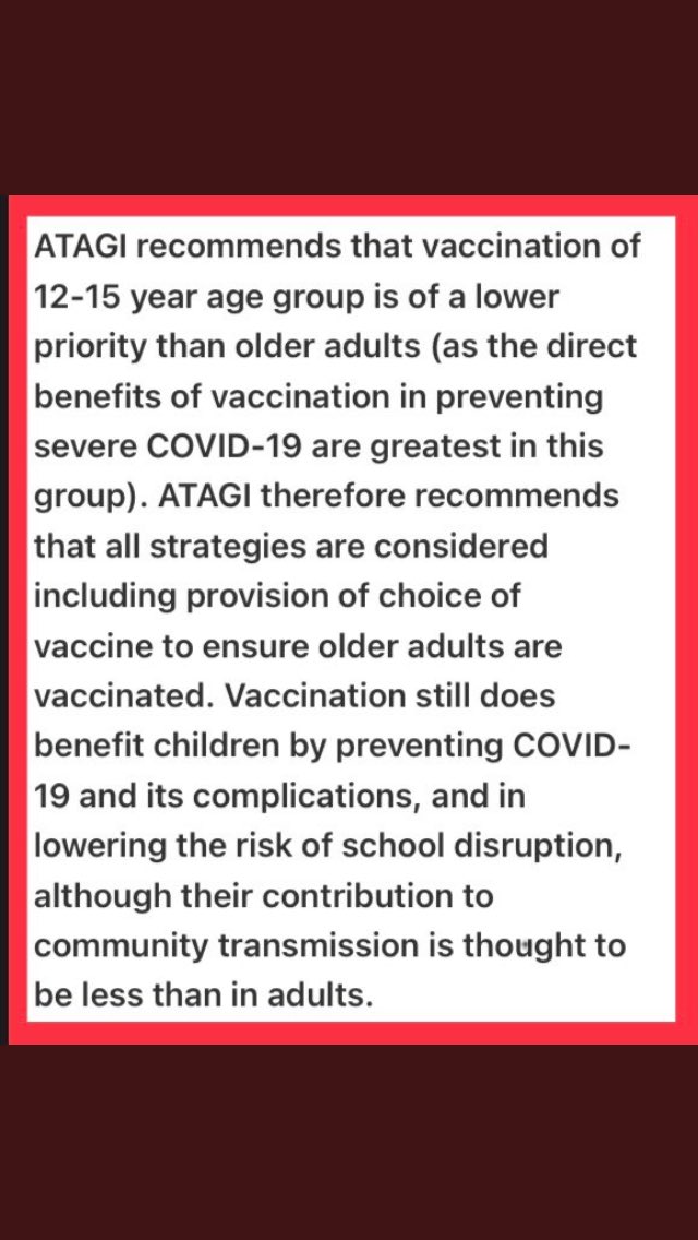 _marching_Ents_'s tweet photo. @MarkMcGowanMP You want to relieve pressure on our hospitals?

FOLLOW new ATAGI ADVICE and GIVE OVER60S CHOICE OF VACCINE!!!

Our health system is STUFFED in record time if you don’t and we get an outbreak!

#PfizerForAll 
#ModernaForAll https://t.co/rGEUM41iHa