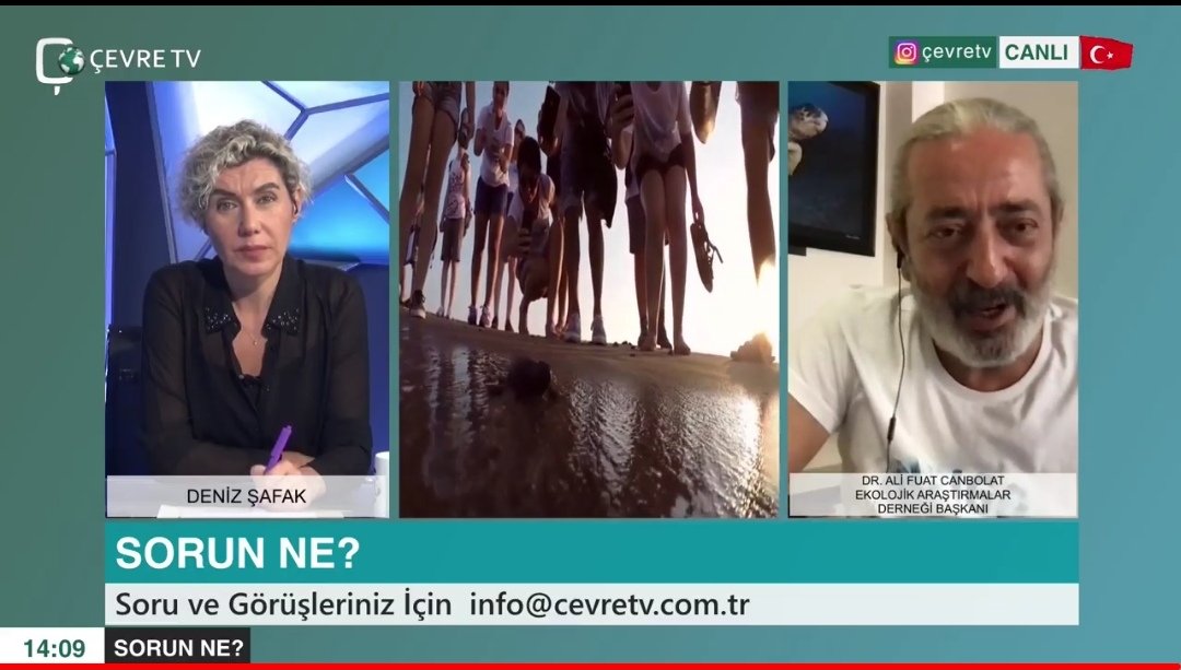 ▪️Doğa koruma çalışmaları ile turizm faaliyetleri çatışmak zorunda mı?
▪️Deniz kaplumbağası koruma çalışmalarının önemi ve Türkiye’deki gelişim süreci. 
<a href="/ekadofficial/">EKAD</a> Yön.Kur.Bşk.Dr. <a href="/AliFuatCanbolat/">Ali Fuat Canbolat</a> <a href="/cevretvcomtr/">Çevre TV</a>
 canlı yayında anlatıyor 

👇 
youtu.be/1dgxLoh-PcM
#çevretv