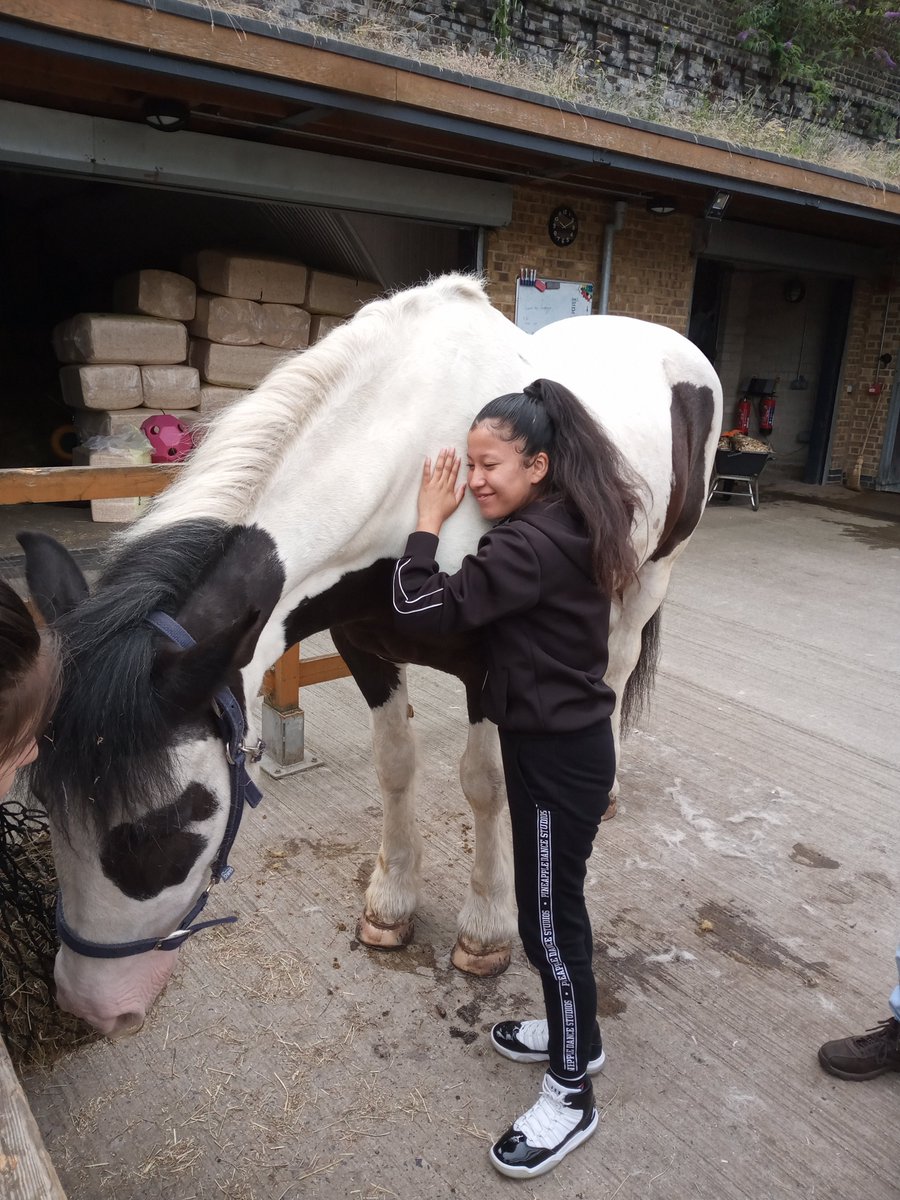 IRMOLondon's tweet photo. What a summer for the #LatinAmericanYouthForum (#LAYF) at IRMO! We explored emotional intelligence with horses @EbonyHorseClub, played chess & football at the #TogetherAsOne 2021 and had lots of fun at the @bybrixton Summer Party a couple of weeks ago! Feeling #recharged https://t.co/f9Gl5ulEV7